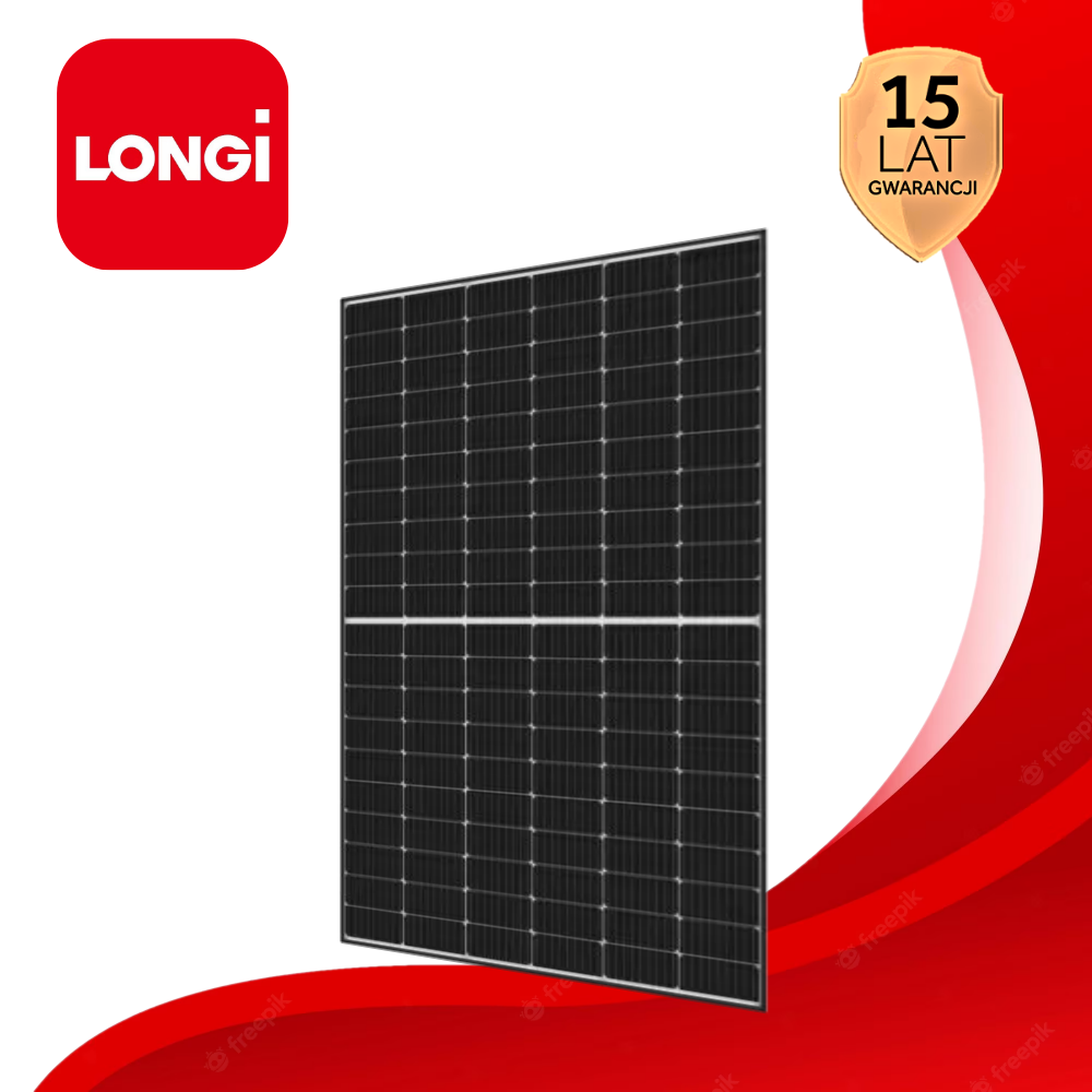 Panel fotowoltaiczny Longi Solar 370W Czarna Rama LR4-60HPH