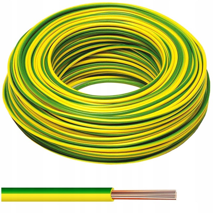 Przewód LGY 16 (krążek 100 mb) kabel uziemiający
