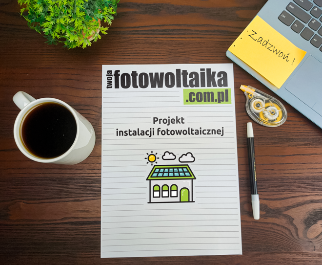 Wizualizacja instalacji fotowoltaicznej