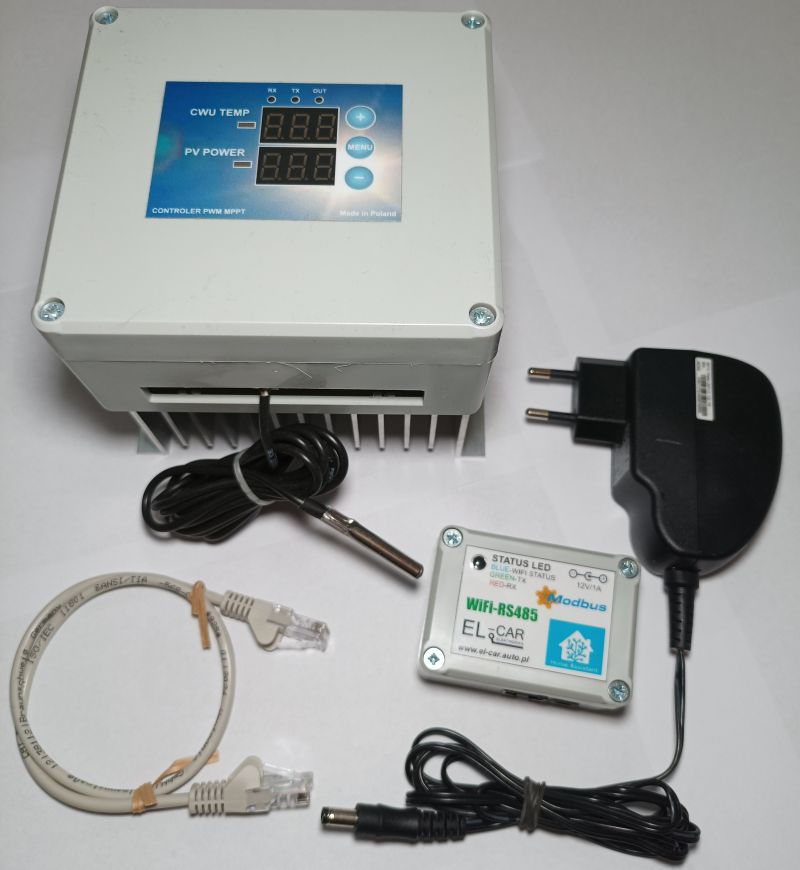 Regulator grzałek MEGA PRO 2-KANAŁOWY 4kW