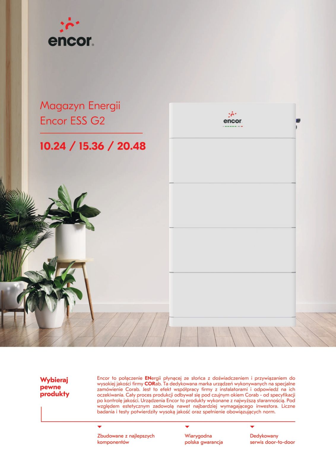Moduł sterujący Corab ENCOR BMS