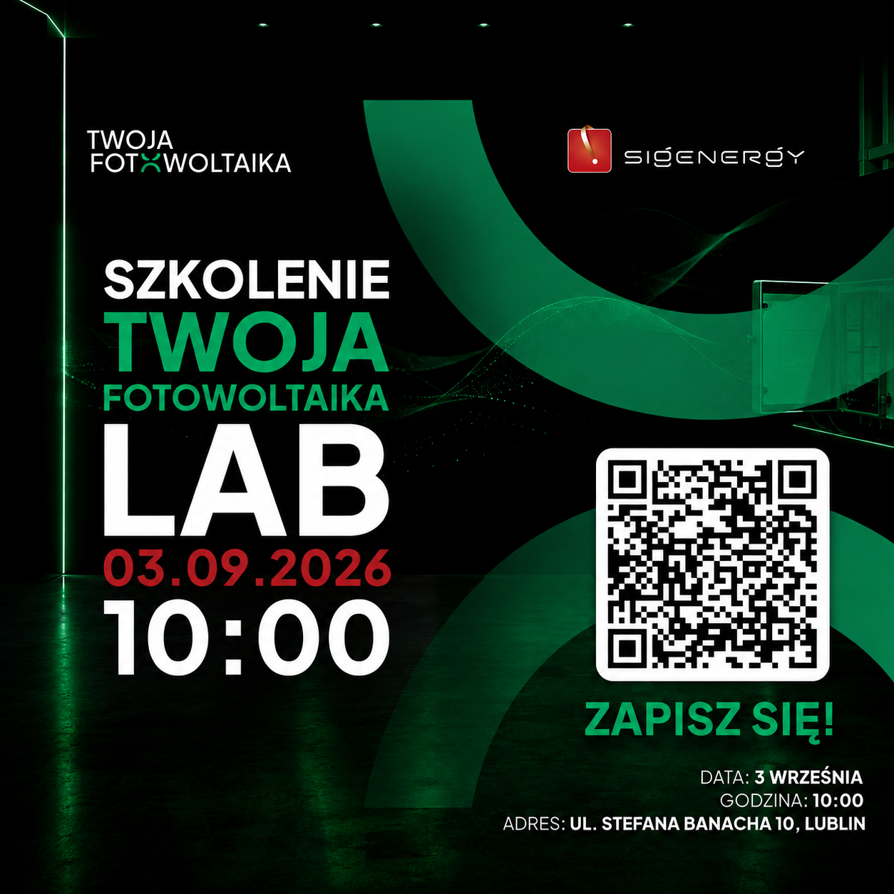 Praktyczne Szkolenie z Ekosystemu Sigenergy - TwojaFotowoltaika LAB