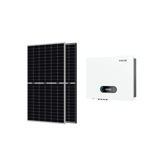 Zestaw fotowoltaiki 9,86kW 17 x JolyWood 580W Bifacial Srebrna Rama Sofar 11KTLX-G3