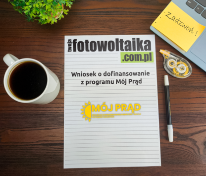 Wniosek o dofinansowanie z programu Mój Prąd