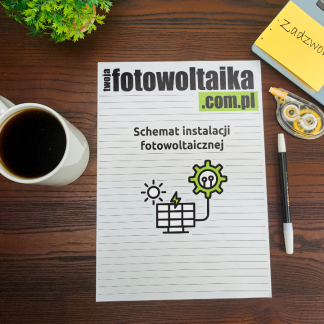 Schemat instalacji fotowoltaicznej Twoja Fotowoltaika